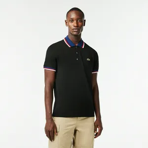 Мужское поло Lacoste Regular Fit, черный, арт. PH3461