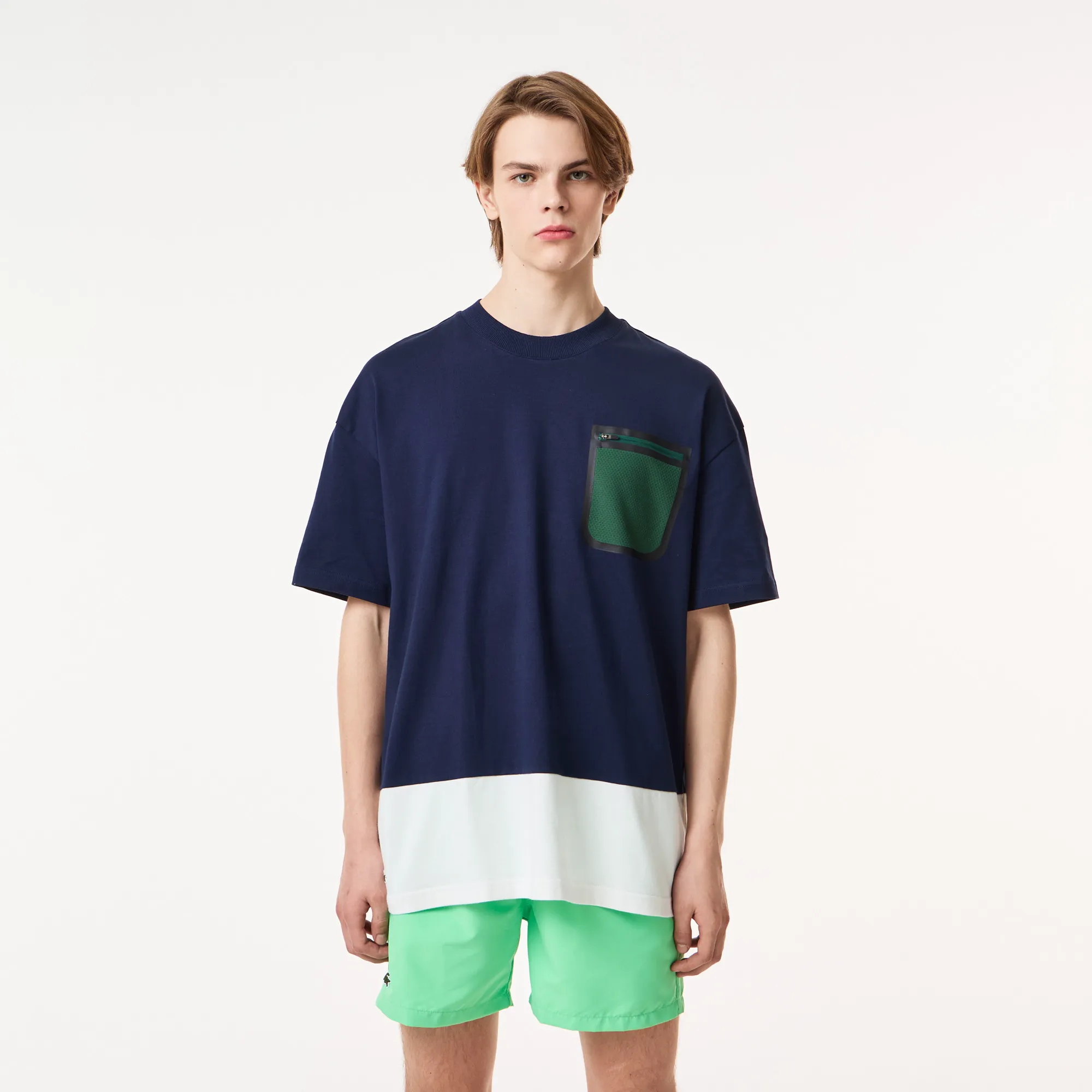 Мужская футболка Lacoste, разноцветный, арт. th0408