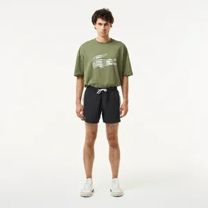 Мужские купальные шорты Lacoste, черный, арт. MH0402