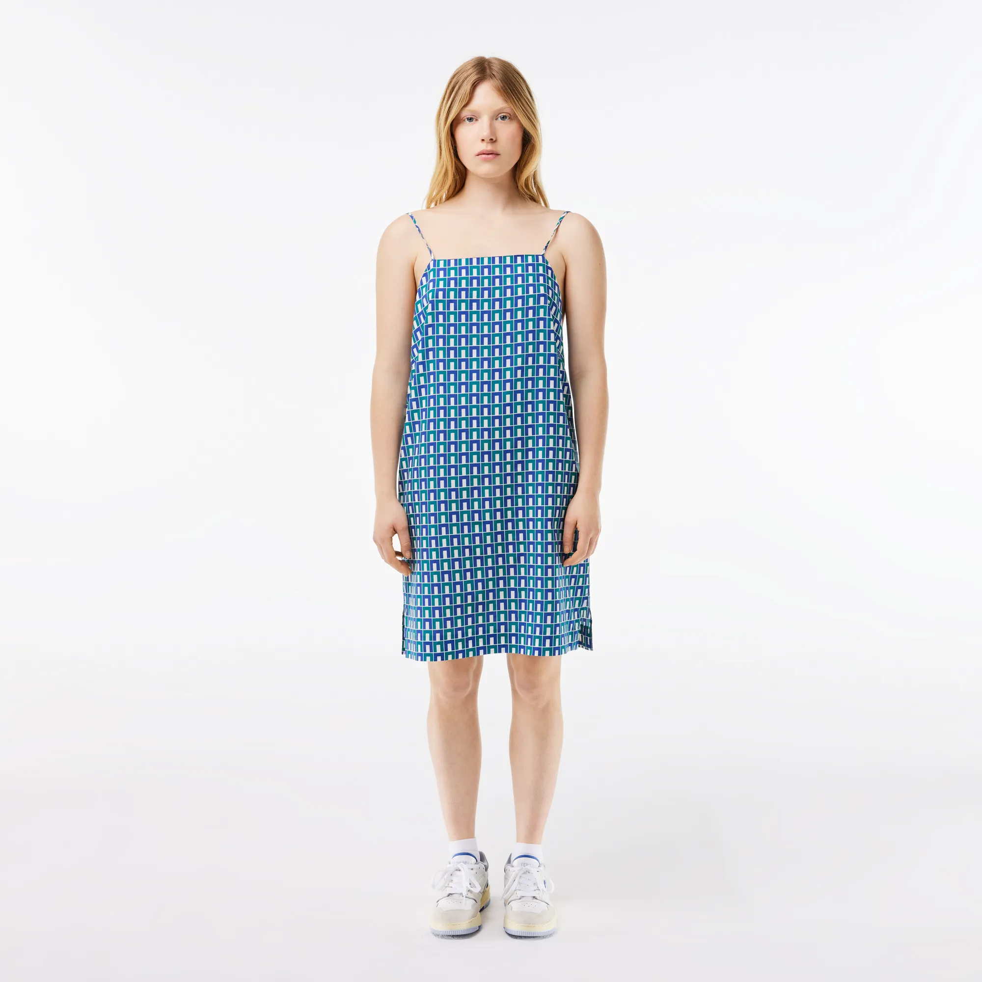 Женское хлопковое платье Lacoste Graphic, разноцветный, арт. ef6965