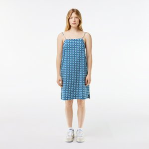 Женское хлопковое платье Lacoste Graphic