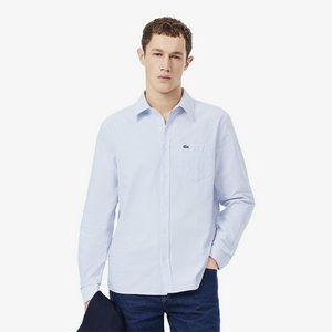 Мужская хлопковая рубашка Lacoste