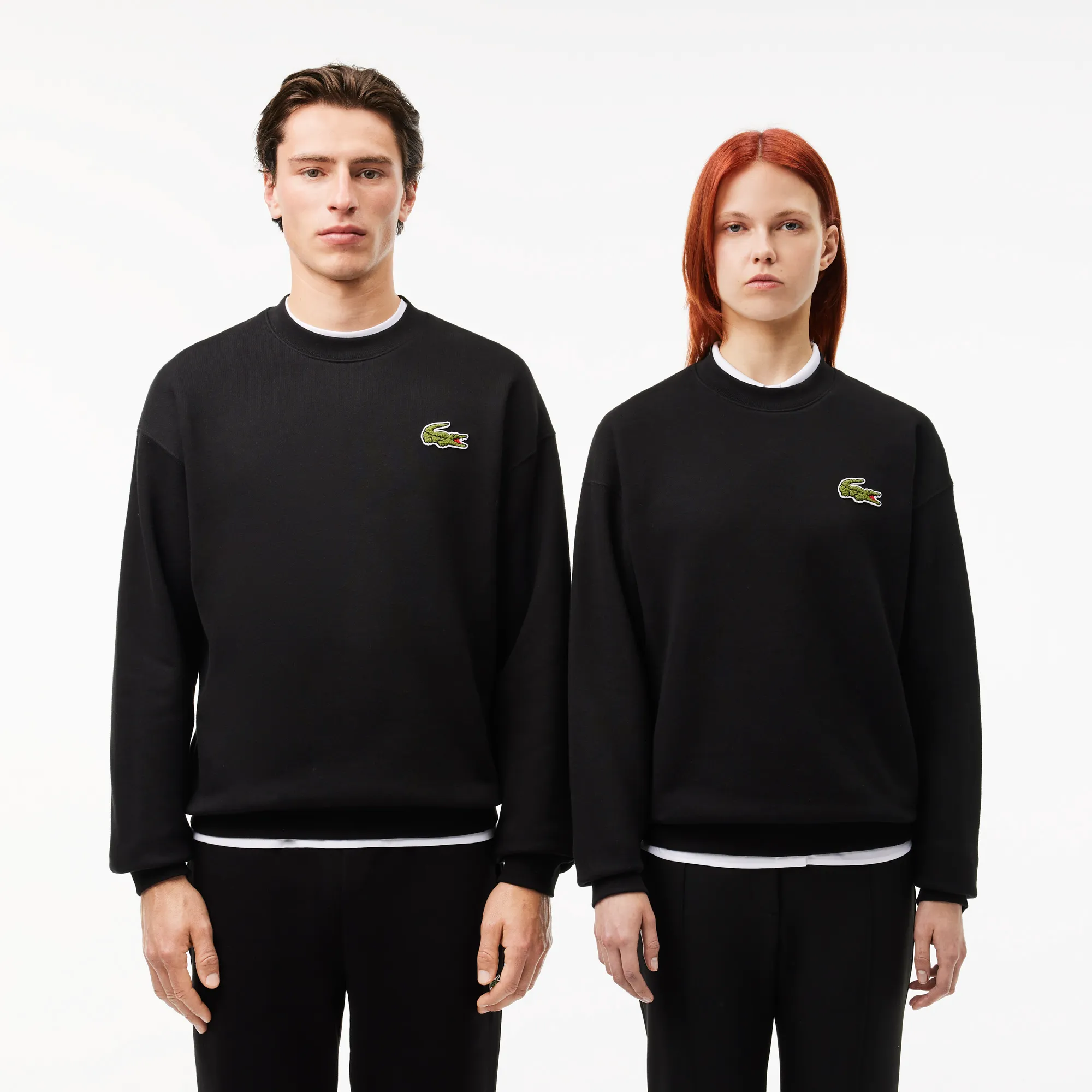 Флисовая толстовка Lacoste Unisex, черный, арт. sh2741