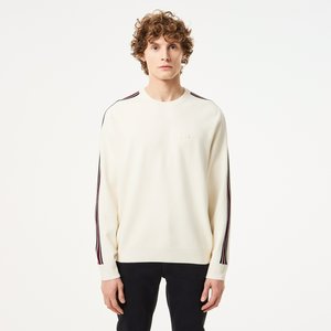 Мужской свитер Lacoste Relaxed Fit, белый, арт. AH2524