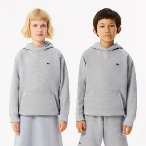 Детская толстовка Lacoste из органического хлопка, серый, арт. SJ5292