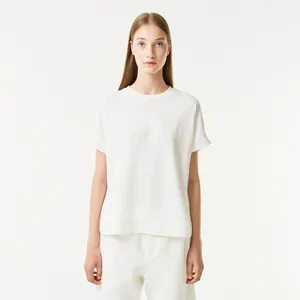 Женская футболка Lacoste, белый, арт. TF0403