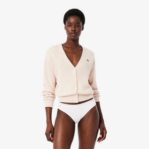 Женские трусы Lacoste из эластичного хлопка