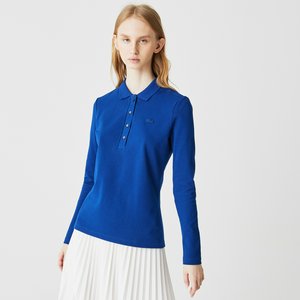 Женская приталенная рубашка-поло Lacoste Slim Fit