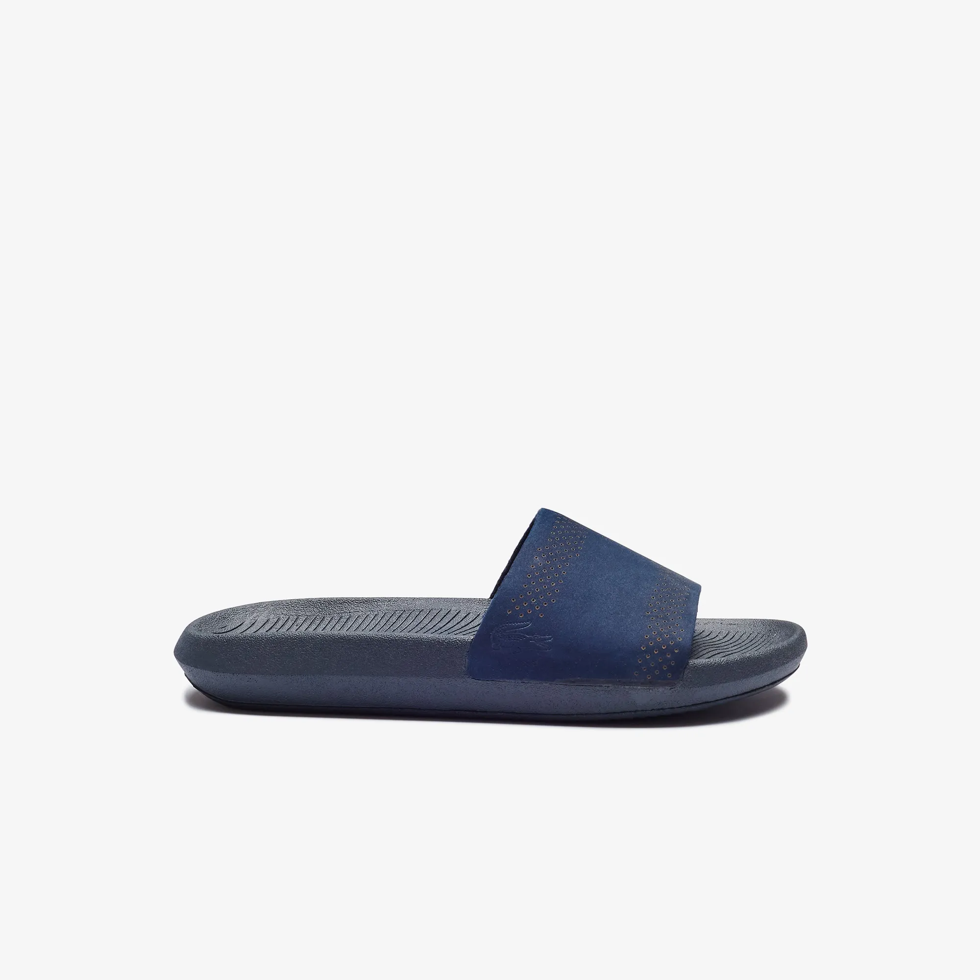 Женские сланцы Lacoste CROCO SLIDE, синий, арт. 737cfa0003