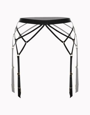 Пояс для чулок, черный, арт. 14324