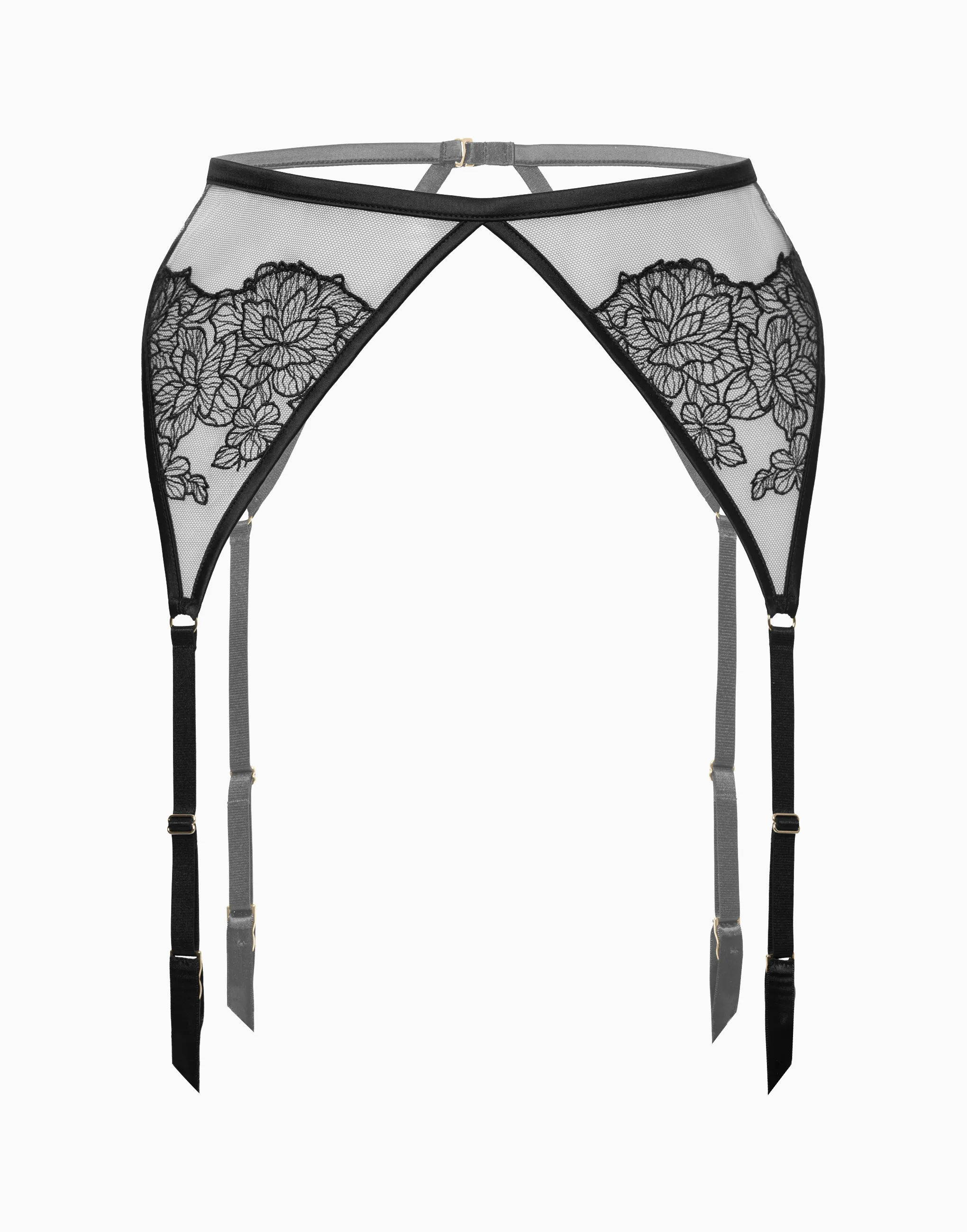 Пояс для чулок, черный, арт. 4670393541921