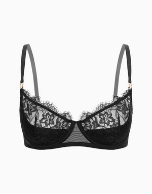 Бюстгальтер с мягкими чашками и спонжевой поддержкой на стане Sydney, черный, арт. 14328
