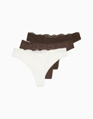 Набор из 3-х бразилиано средняя посадка, мультиколор, арт. 4670393552873