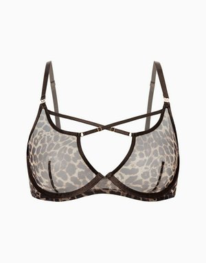 Бюстгальтер с мягкими чашками на стане Palermo, шоколадный, арт. 14337