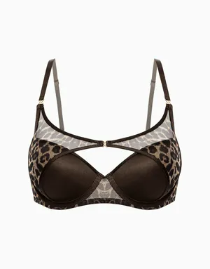 Бюстгальтер Push-up с формованными чашками на стане Milan, шоколадный, арт. 4670393555874