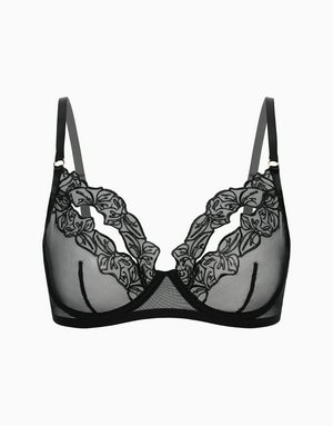Бюстгальтер с мягкими чашками на стане Verona, черный, арт. 14354