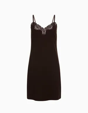 Сорочка на бретелях, голубой, арт. 4670393543130