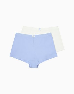 Набор из 2-х шортиков высокая посадка, мультиколор, арт. 4640348136977