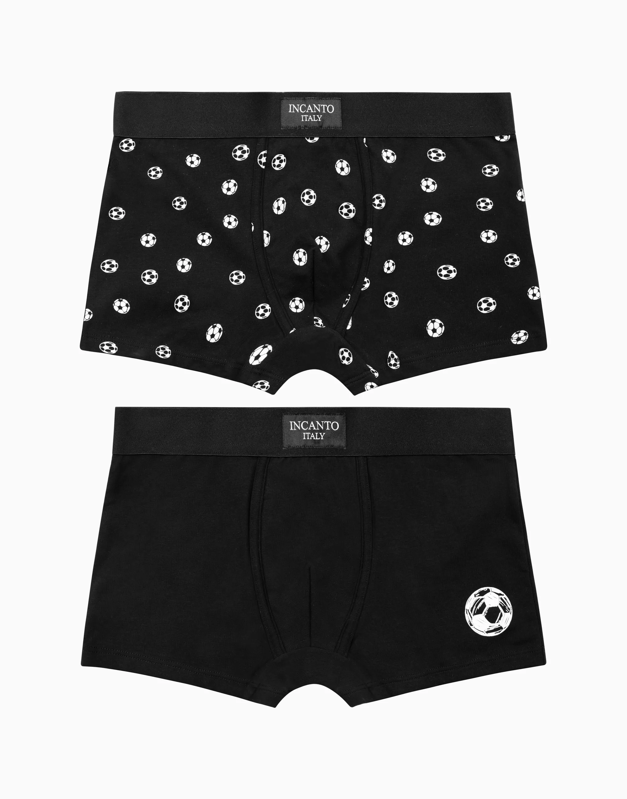 Набор из 2-х боксеров для мальчика, черный, арт. 4670393547619