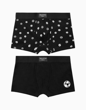 Набор из 2-х боксеров для мальчика, черный, арт. 4670393547626