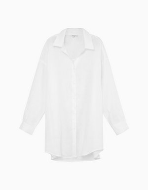 Рубашка с длинными рукавами, белый, арт. 6944990863846