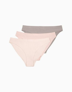 Набор из 3-х слипов средняя посадка, мультиколор, арт. 14439