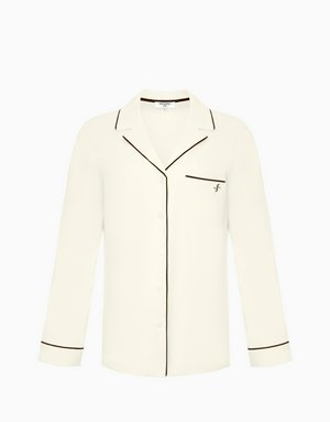 Рубашка с длинными рукавами, шоколадный, арт. 14440