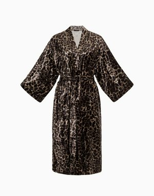 Халат с рукавами 3/4, черный, арт. 4670393548852