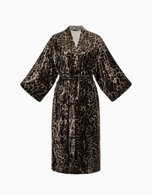 Халат с рукавами 3/4, черный, арт. 4670393548883