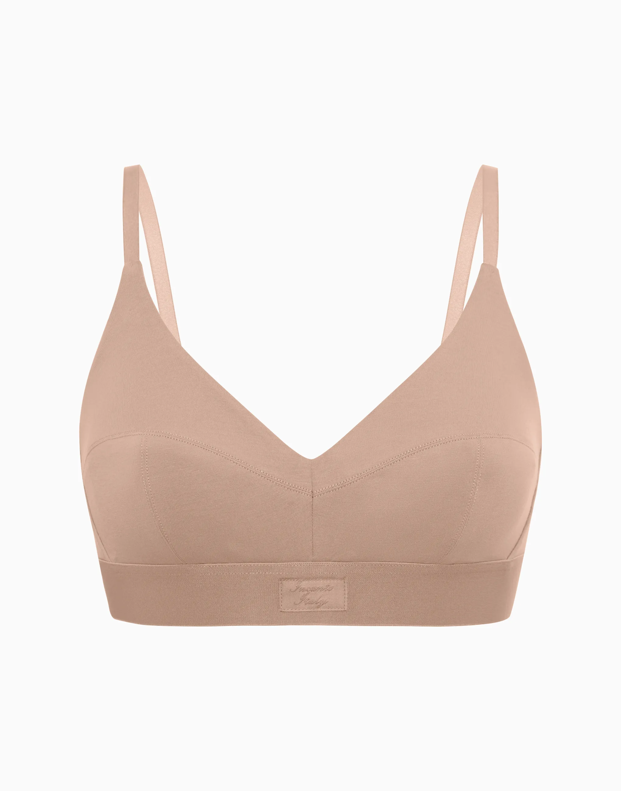 Бюстгальтер с мягкими чашками без косточек на стане Madrid, бежевый, арт. 4670393539911