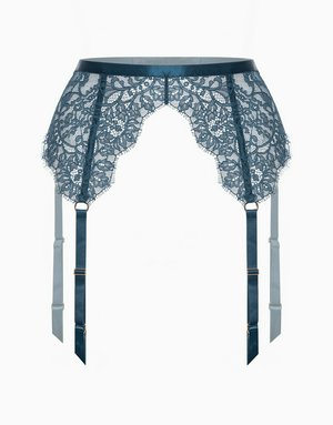 Пояс для чулок, синий, арт. 14450