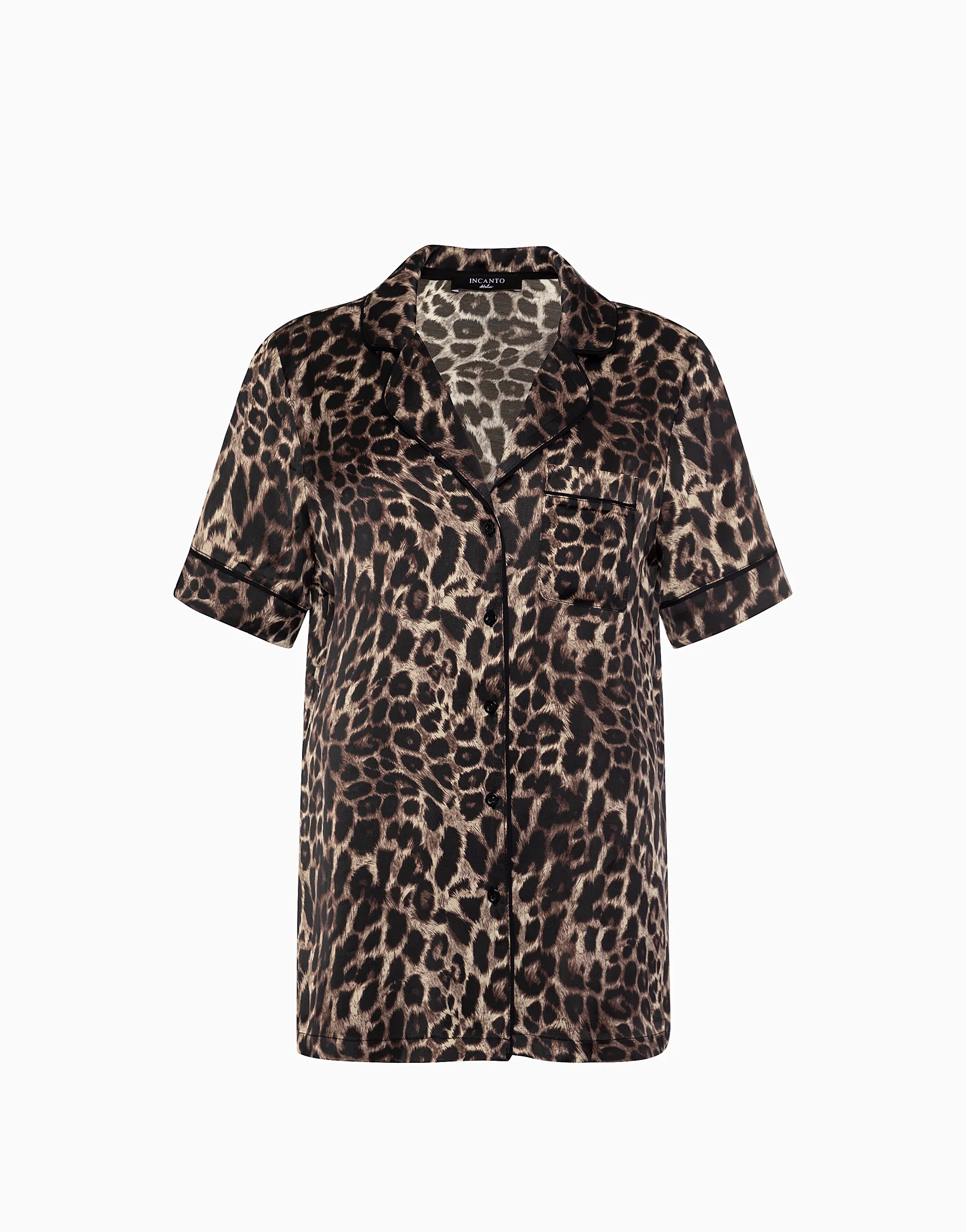 Рубашка с короткими рукавами, миндальный, арт. 14469