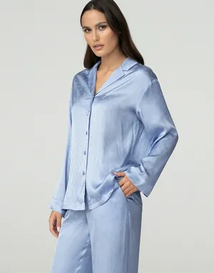 Рубашка с длинными рукавами, голубой, арт. 4640348129238