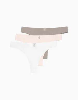 Набор из 3 трусиков бразилиано средней посадки, мультиколор, арт. 14500