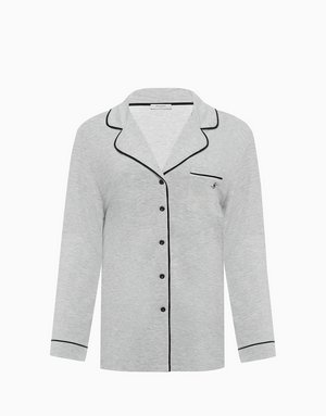 Рубашка с длинными рукавами, серый, арт. 4640348151253