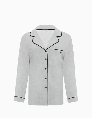 Рубашка с длинными рукавами, серый, арт. 4640348151260