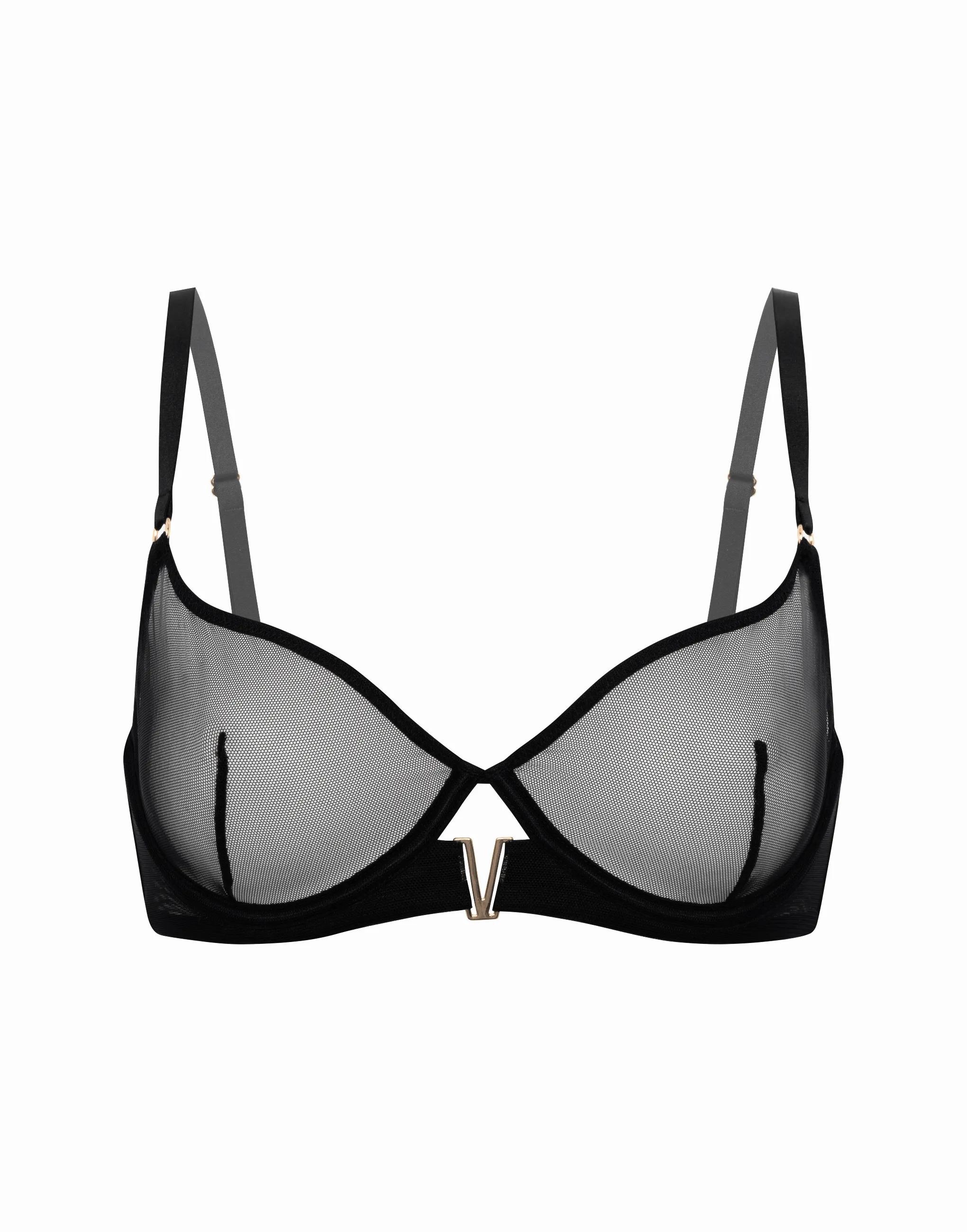 Бюстгальтер с мягкими чашками на стане Verona, черный, арт. 14514