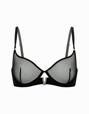 Бюстгальтер с мягкими чашками на стане Verona, черный, арт. 4640348109964
