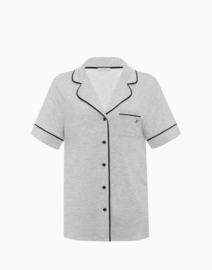 Рубашка с короткими рукавами, серый, арт. 4640348151239
