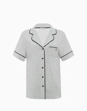 Рубашка с короткими рукавами, серый, арт. 4640348151239