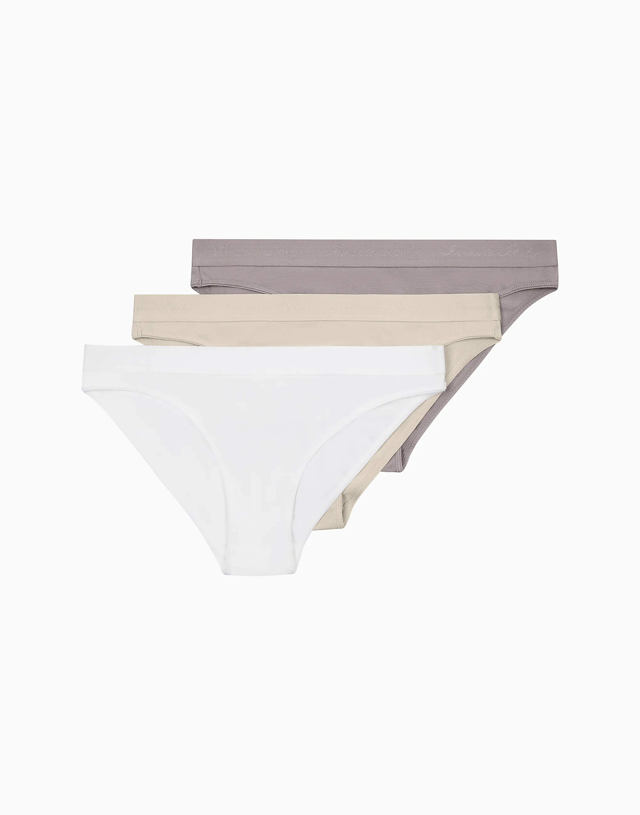 Набор из 3 слипов средняя посадка, мультиколор, арт. 14528