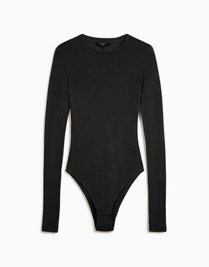 Боди с длинными рукавами, кремовый, арт. 6944990873326