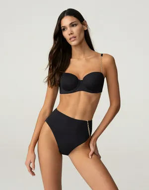 Пляжные трусики кюлоты, черный, арт. 4640348122307