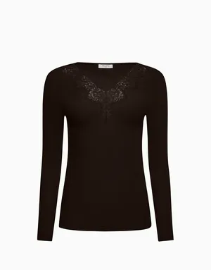 Лонгслив с длинными рукавами, голубой, арт. 4670393537313