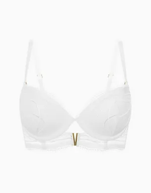 Бюстгальтер Push-up с формованными чашками на стане Milan, белый, арт. 4640348116290