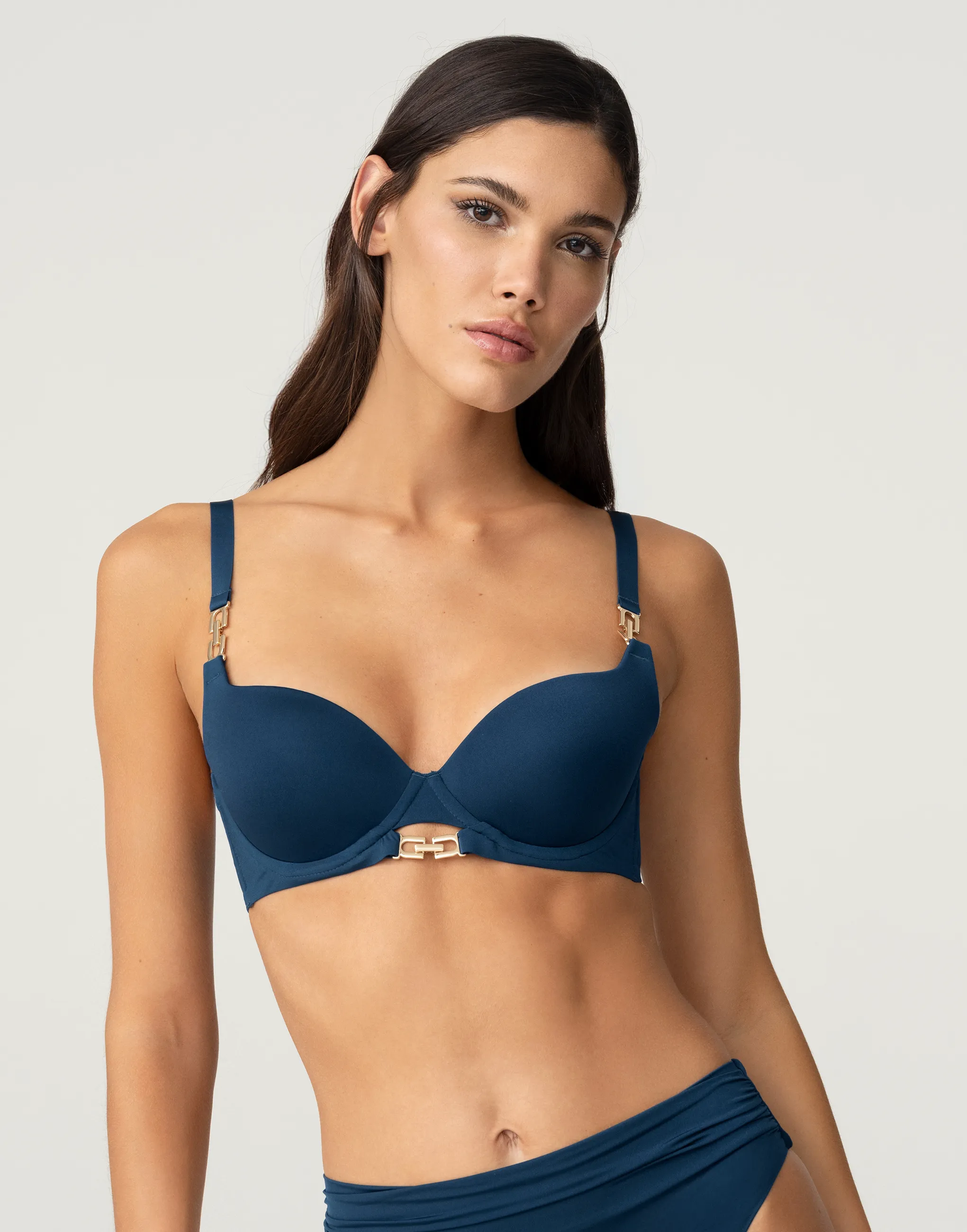 Лиф бикини Push-up с формованными чашками Milan, синий, арт. 4640348141049