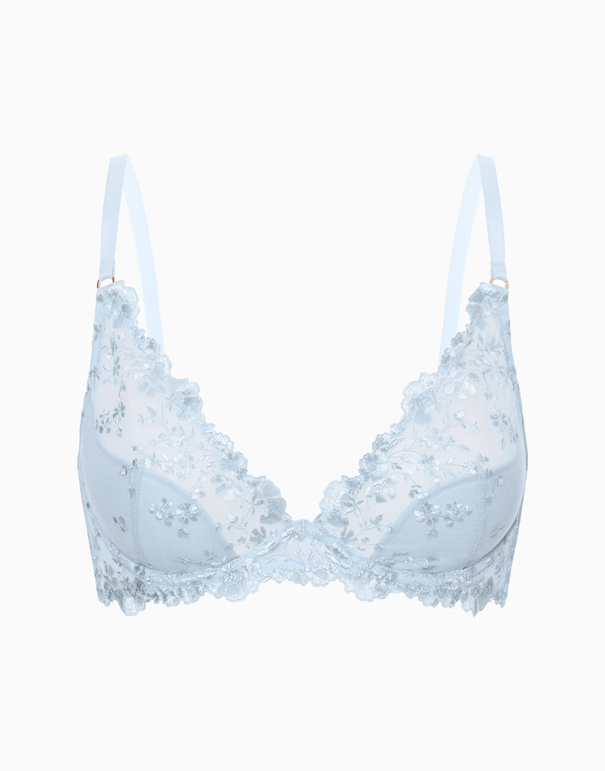 Бюстгальтер с мягкими чашками и спонжевой поддержкой на стане Casablanca, голубой, арт. 4670393545486