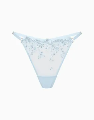 Стринги высокая посадка, голубой, арт. 4670393545578