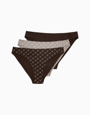 Набор из 3 слипов средняя посадка, мультиколор, арт. 14615