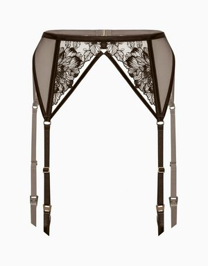 Пояс для чулок, шоколадный, арт. 14627